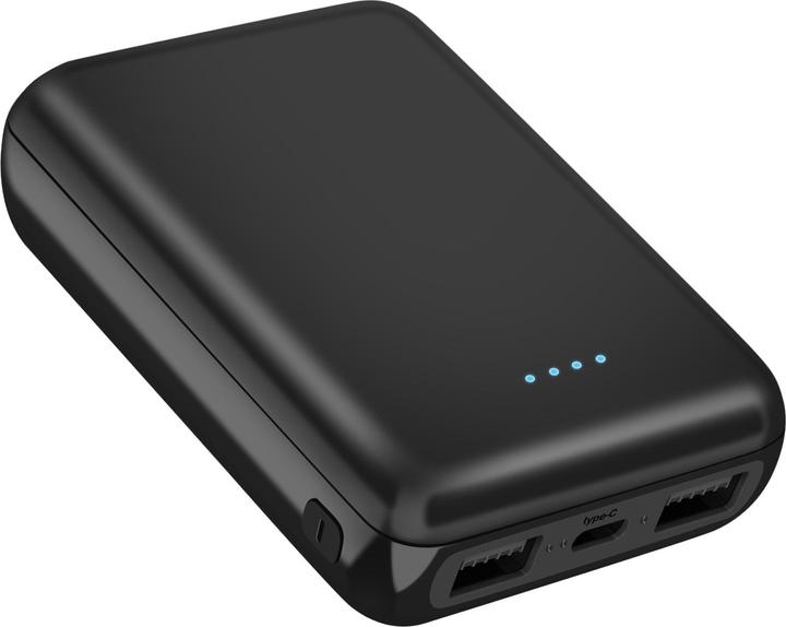 Produktbild Akashi ALTPB10COMPBL 2x USB-Ports + Micro-USB Anschluss (10000 mAh, 37 Wh)
