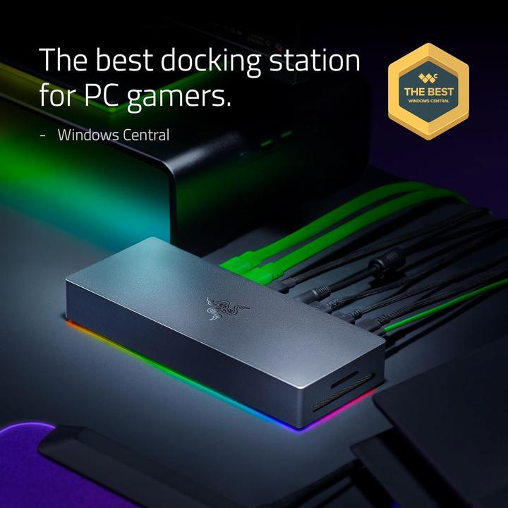 Actual product image Razer Thunderbolt 5 Dock (USB-C, 10 ports)