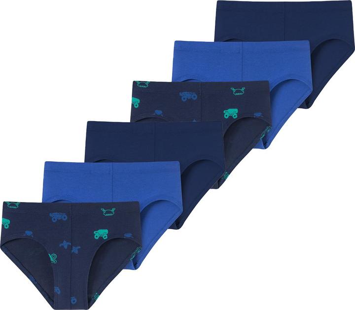 Immagine prodotto Schiesser Confezione da 6 slip / mutande in cotone biologico 95/5 (92, confezione da 6)