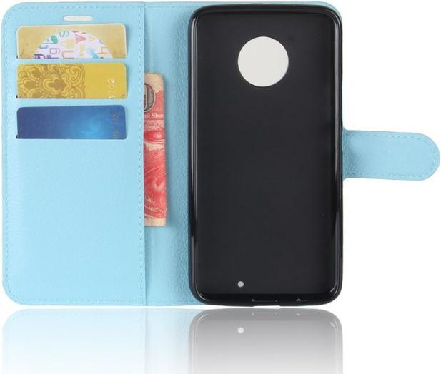 Produktbild MU Classic Klassische Leder Hülle mit Litchitextur (Motorola Moto X4)