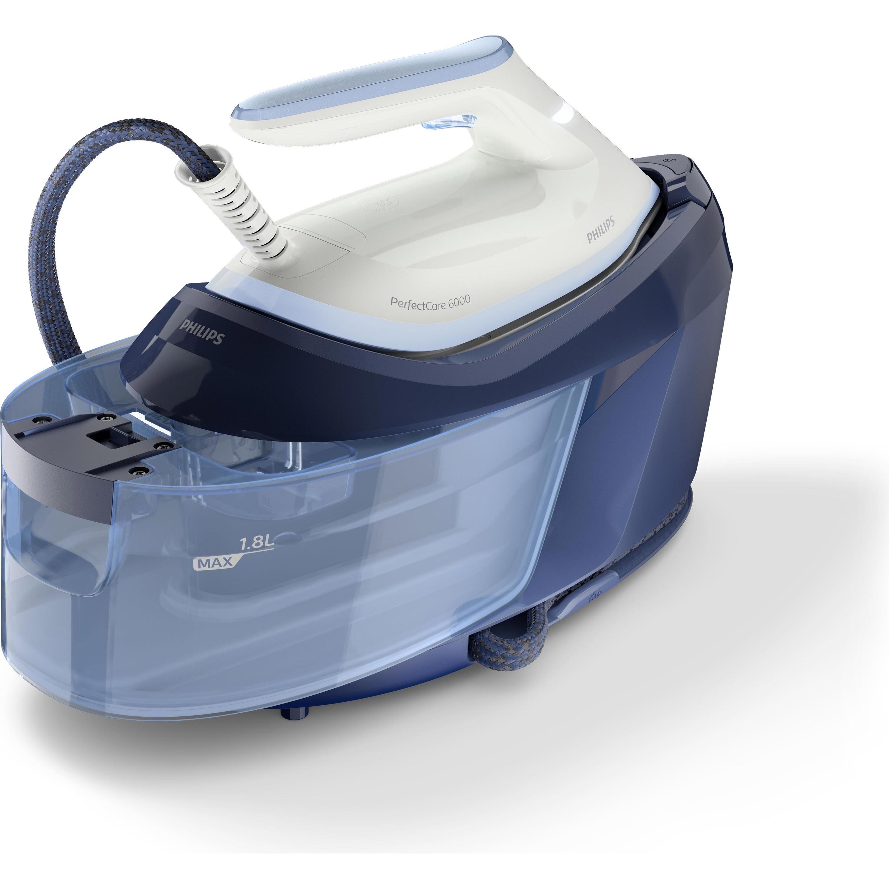 Philips PerfectCare, Bügeleisen, Blau, Weiss