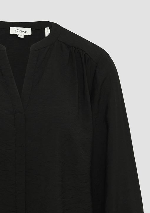 Actual product image S.Oliver Bluse Bluse aus Viskosemix mit Raffung (32)