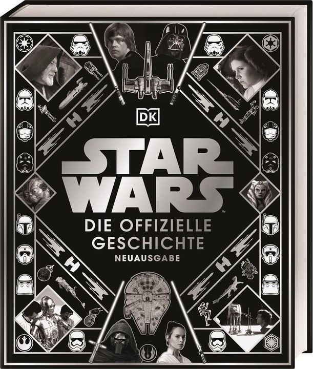 Produktbild Star Wars™ Die offizielle Geschichte Neuausgabe (Deutsch, Daniel Wallace, Pablo Hidalgo, Ryder Windham, Kristin Baver, 2021)