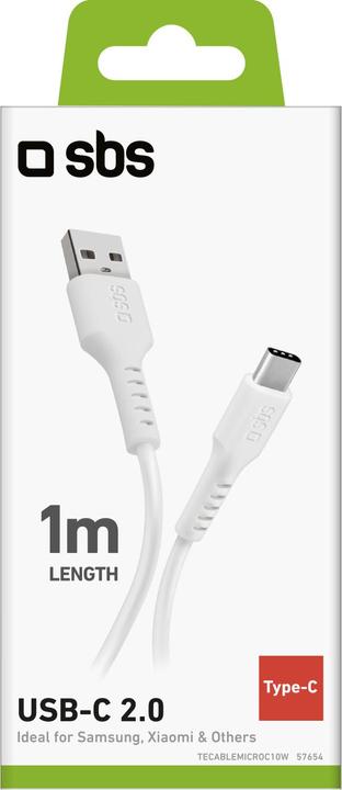 Actual product image SBS Cable (USB A, USB C, 1 m (1 m, USB 2.0)