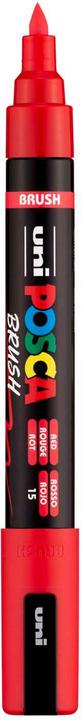 Produktbild Posca - Brush PC-5BR - Red (401506-40) (1x)