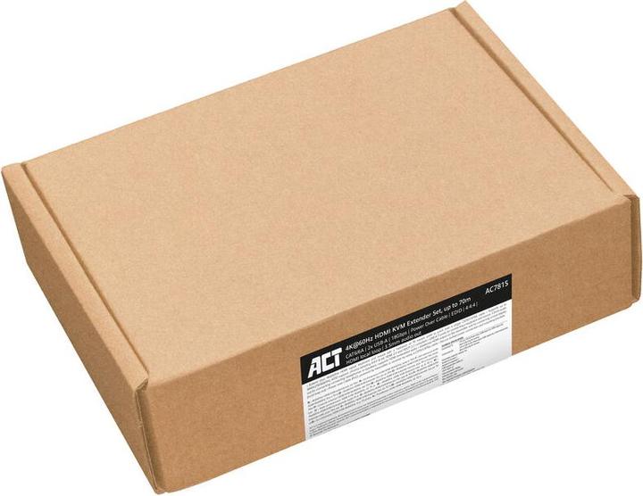 Produktbild ACT 4K HDMI 2.0 KVM extender set over CAT6A up to 70 meters