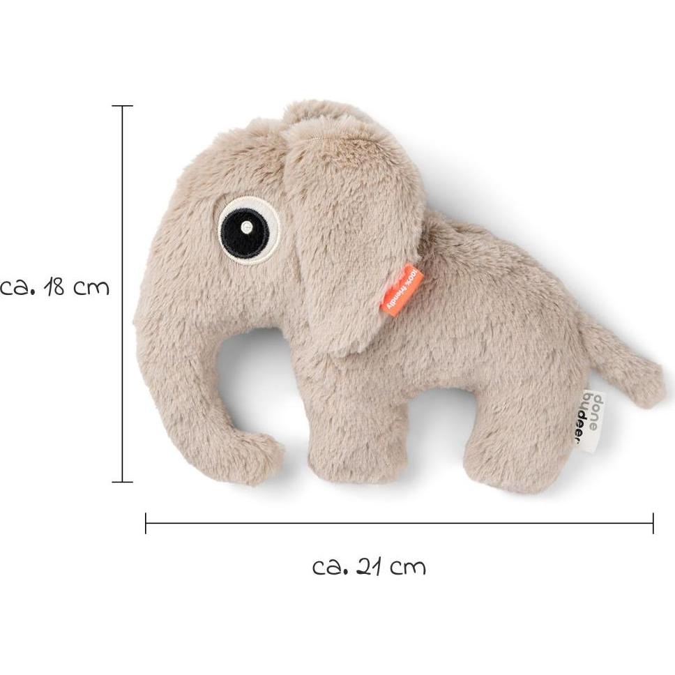 Thumbnail - Done by Deer Kuscheltiere Kuscheltier Cuddle Cute 21 x 18 cm - Elphee (21 cm)