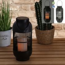 Immagine prodotto Cepewa Lanterna solare a LED, nera, a griglia, altezza ci