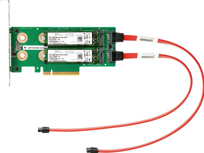 Actual product image HPE Universal SATA HH M.2 Kit