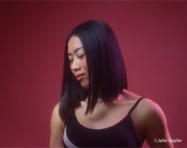 Actual product image Westcott X Drop Pro Wrinkle Resistant Backdrop Dark Pink (2.4 x 2.4 m) (240 cm, 240 cm)