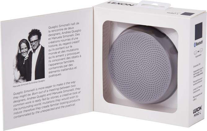 Actual product image Lexon Mino L (5 h, USB power delivery)