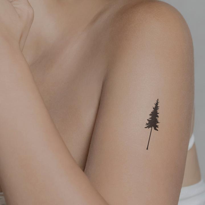 Actual product image minink Temporary tattoo - NIKIN tree