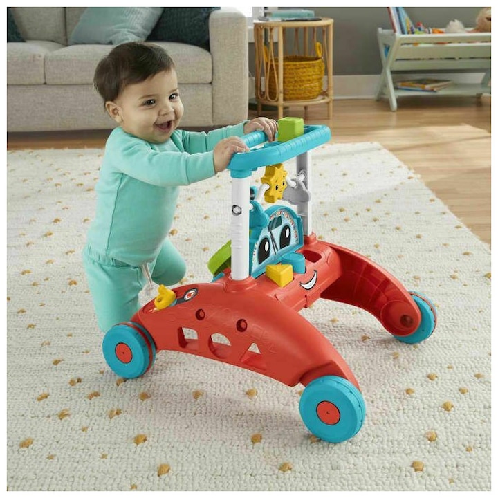 Actual product image Fisher-Price Fisher Price Baby Walker 3 in 1 Car for 6+ months HJP48