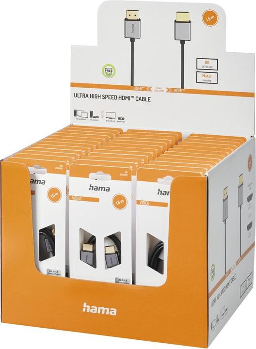 Produktbild Hama HDMI (Typ A) — HDMI (Typ A) (1.50 m, HDMI, 2.1)