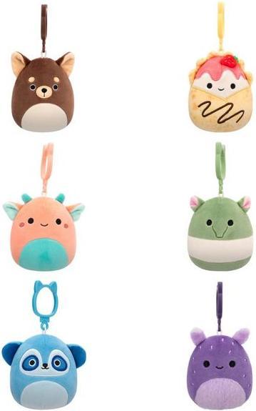 Squishmallows Clip-on Plüsch 8 cm, Ast W20