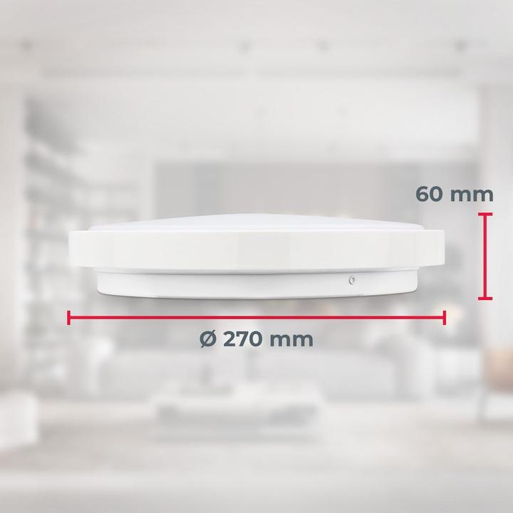 Produktbild B.K.Licht WiFi TUYA + Bluetooth RGB/W CCT LED panel, LED/21W (2100 lm)