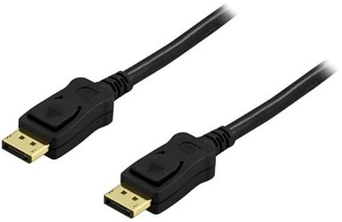 Actual product image Deltaco DP-1010 DisplayPort Cable 1 m Black (1 m, DisplayPort)
