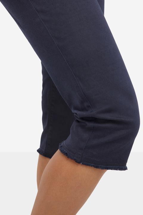 Produktbild Laurasøn Caprihose, Jeggings, Fransensaum, Elastikbund (50)