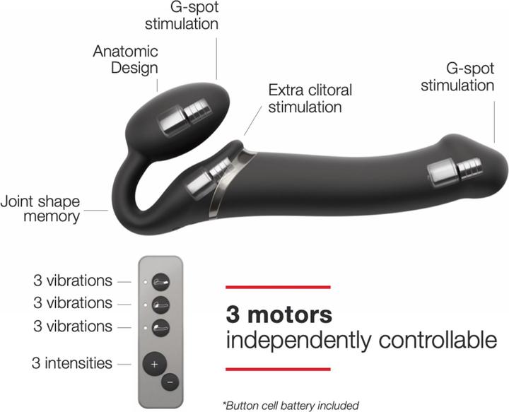 Actual product image Strap-on-me Vibrating