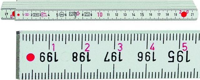 Actual product image Wiha Folding rule 2 m plastic longl (2 m)