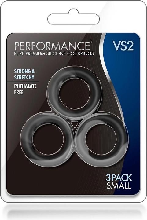 Produktbild Blush Performance VS2 - Puria Silicone Penis Cock Ring - Stretchy and Durable Erection Enhancing C-R (3.10 cm)