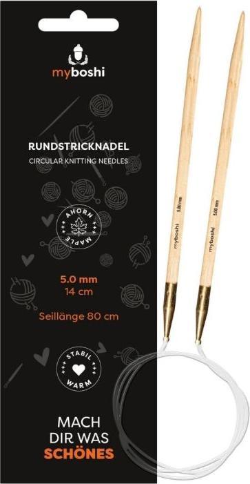 Actual product image Myboshi Rundstricknadeln 14cm / 5mm