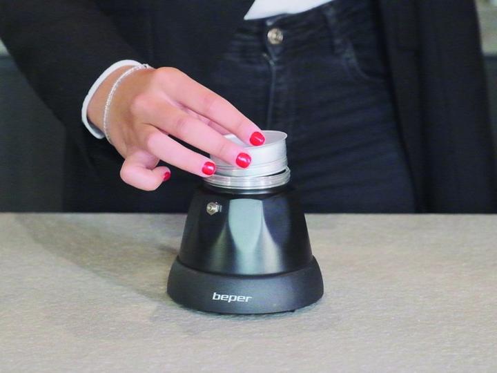 Produktbild Beper BC.041N- elektrische espressomachine- 3 koffiekopjes