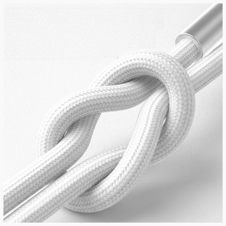 Produktbild 3MK Kabel Hyper Cable N-SERIES USB-A do Lightning 2m 5V/2.4A 12W biały (2 m, 12 W)