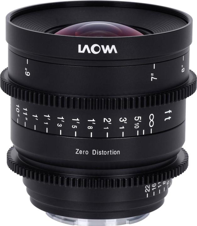 Venus Optic Festbrennweite 15mm T/2.1 Zero-D Cine Sony E (Sony E, Vollformat)