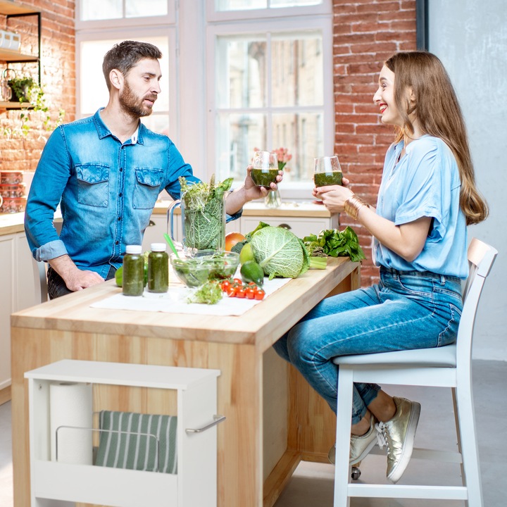 Actual product image Relaxdays Niche trolley