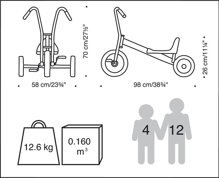 Immagine prodotto Winther Triciclo Viking Maxi