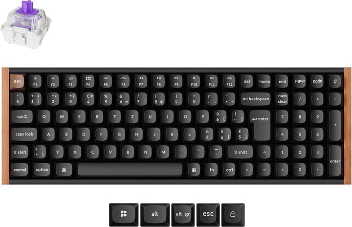 Image du produit Keychron K4 HE (CH, Filaire, Sans fil)