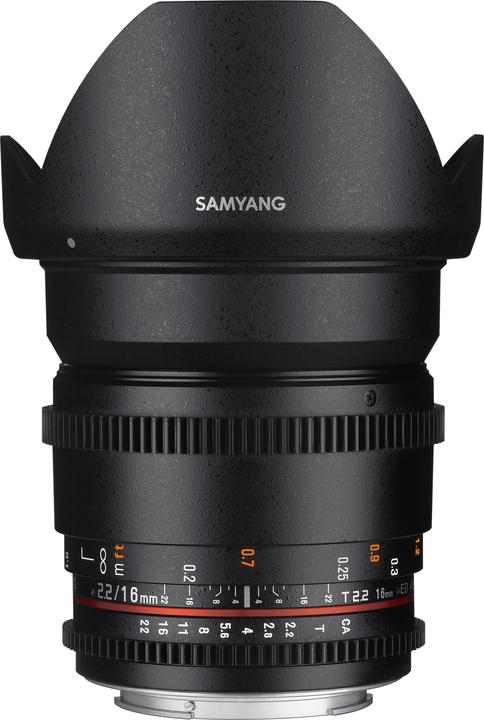 Produktbild Samyang 16mm T2.2 VDSLR II Sony E (Sony E, APS-C / DX)