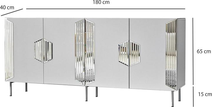 Produktbild Skye Decor Dubai (180 x 40 x 80 cm)