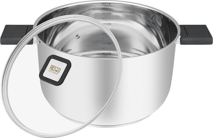 Productafbeelding Resto BRAADPAN D24CM 5,8L/92205 (24 cm, Steelpan, Roestvrij staal)
