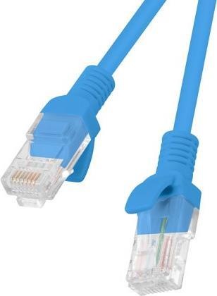 Actual product image Lanberg PCU5-10CC-0500-B Network cable 5 m Cat5e U/UTP (UTP) Blue (U/UTP, CAT5e, 5 m)