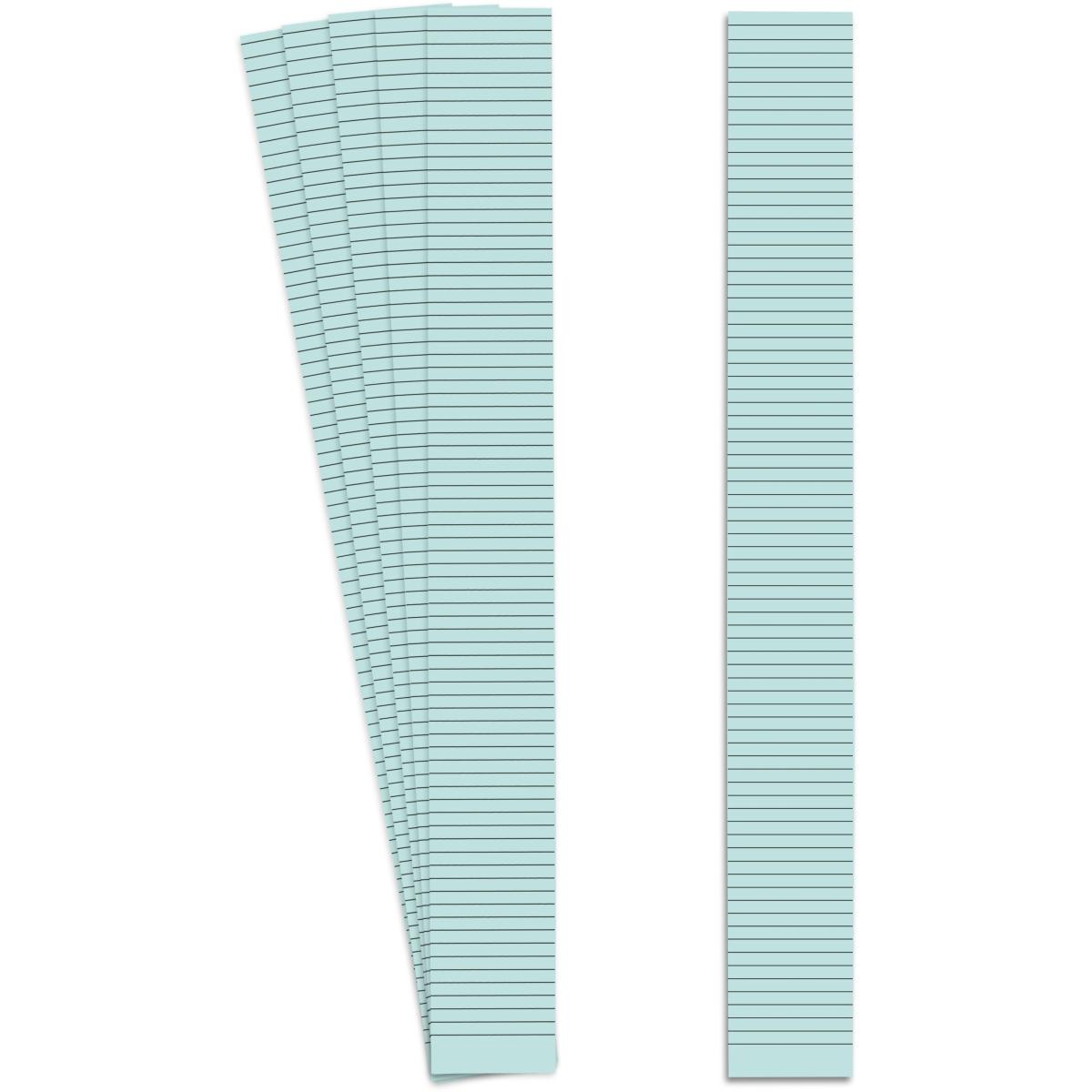 Ultradex, Zubehör Präsentieren, Markierungsstreifen 6mm B300xH32mm VE=10 Stück himmelblau