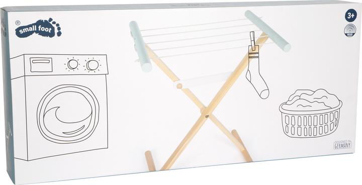 Actual product image small foot Clothes horse