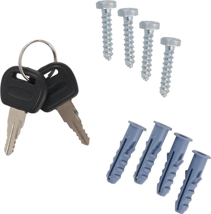 Actual product image Rottner Furniture safe Jupiter 6 electronic lock (108.30 l)