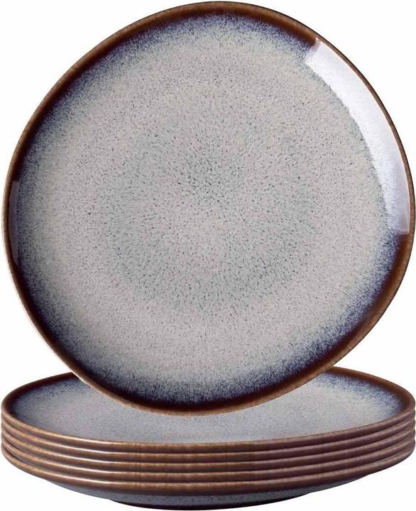 Produktbild Villeroy & Boch Frühstücks- & Dessertteller Lave Ø 17 cm, 6 Stück, Beige (6 x, 17 cm)