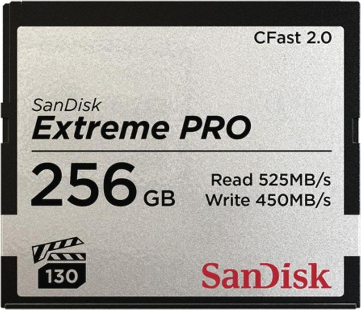 SANDISK Cfast Card Extreme PRO (256 GB, CFast 2.0)