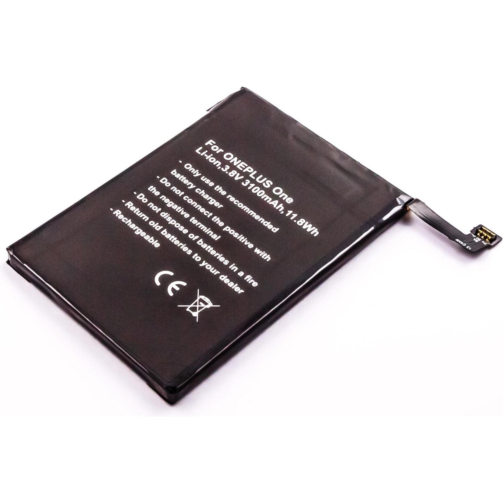 AGI Akku kompatibel mit OnePlus A0001 - Akku - 3.100 mAh, Smartphone Akku