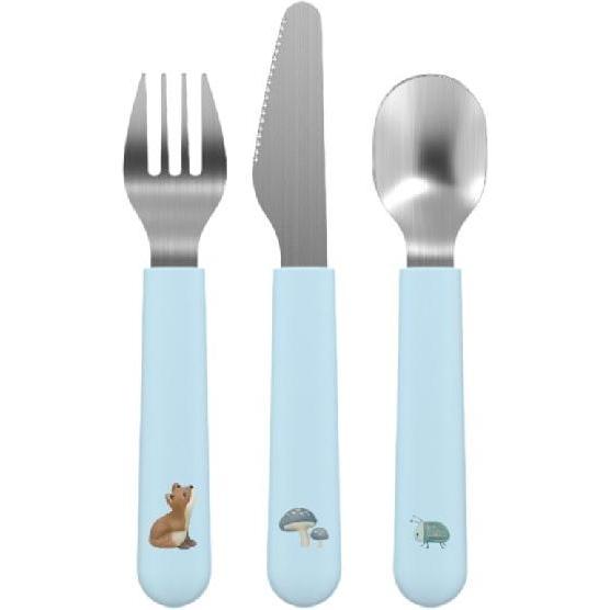 Mepal, Kindergeschirr + Kinderbesteck, Little Dutch Forest Friends Child Cutlery