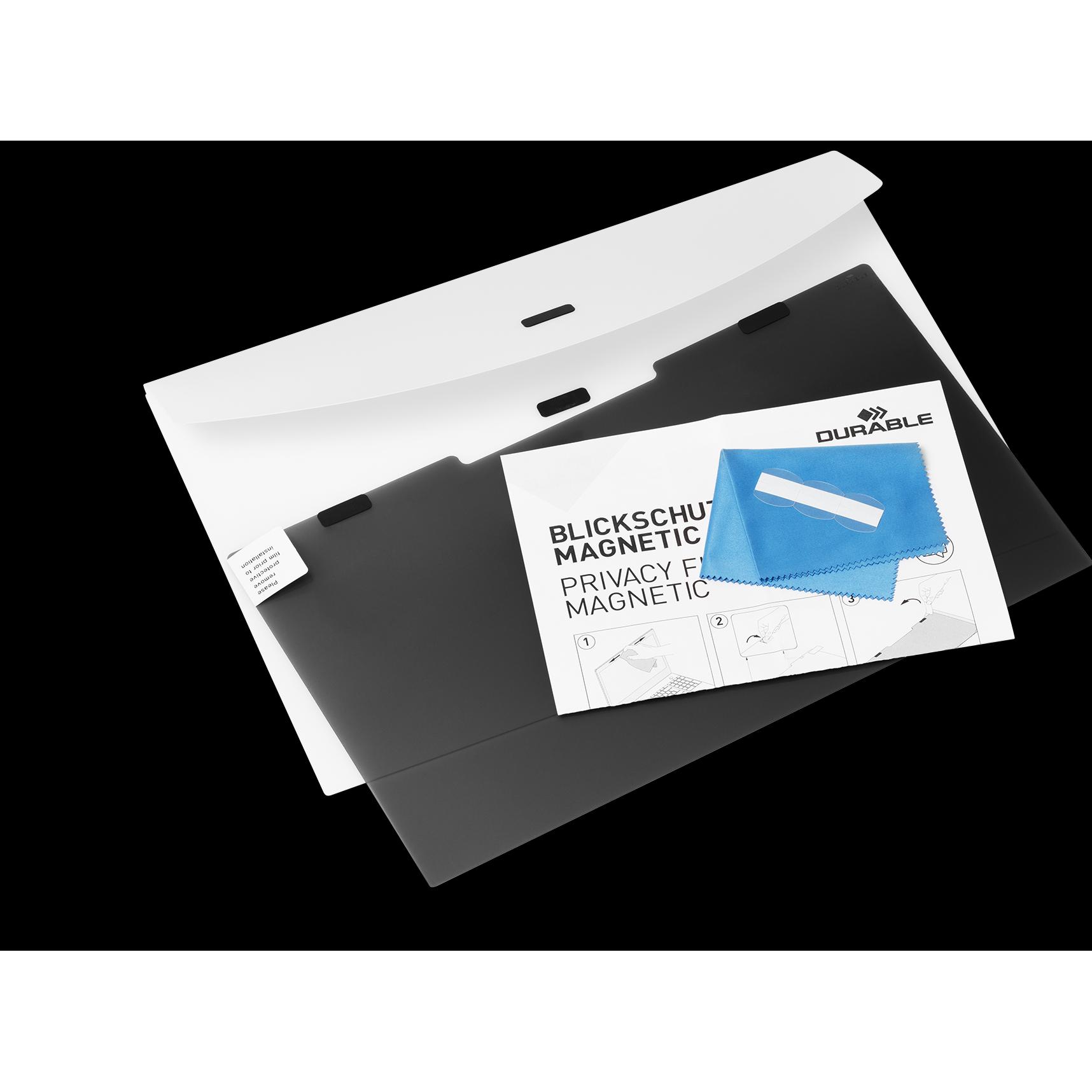 Durable Blickschutzfilter Magnetic (14", 16 : 9), Notebook Schutzfolie