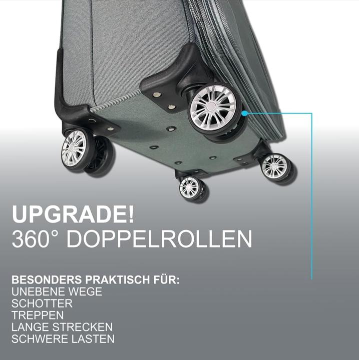 Actual product image My Travel Bag Erweiterbarer Weichgepäck-Reisekoffer XL mit Zwillingsrollen (88 l)