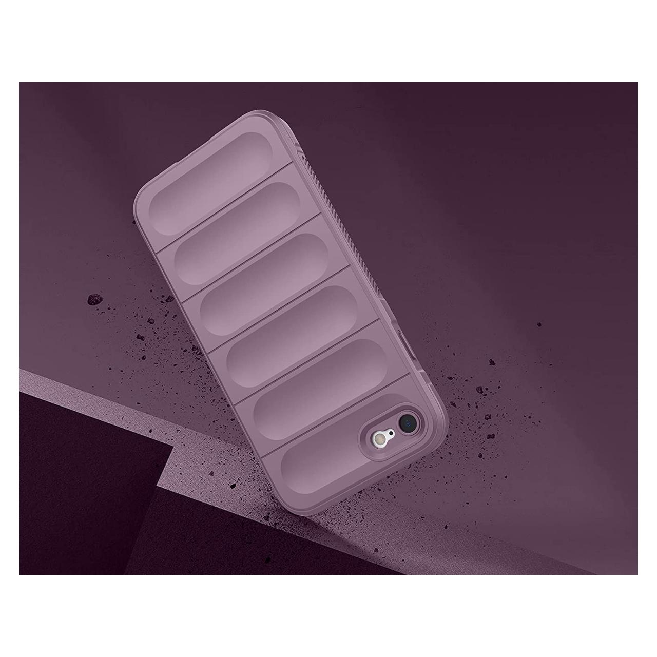 Thumbnail - Screenguard CloudCase Apple iPhone SE 2022 TPU Hülle (Apple iPhone SE (3rd Gen)), Smartphone Hülle, Violett