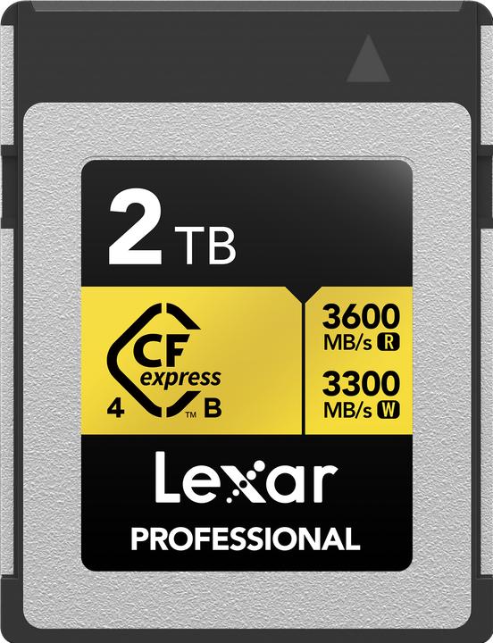 Immagine prodotto Lexar Professional Gold 4.0 (2000 GB, CFexpress tipo B)