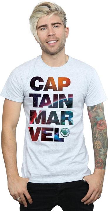 Actual product image Mens Captain Space Text T-Shirt (XL)