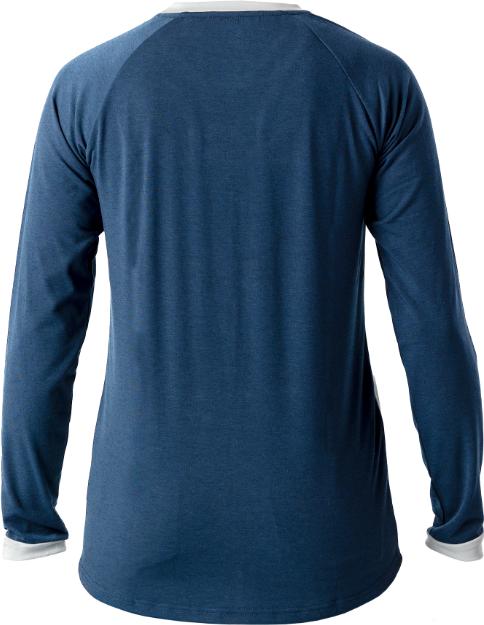 Produktbild dirtlej Mountee drirelease® Merino Longsleeve Ladies Jersey, grau/blau, XS (XS)