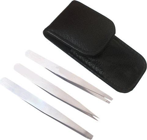Actual product image Cosmetics Revolution Tweezer Eyebrow Set 3
